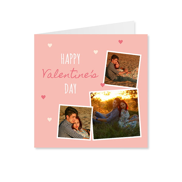 Tarjeta San Valentín Palo Rosa