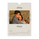 Calendario · Pared A4V (Rústico)