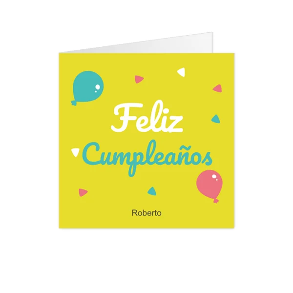 Tarjetas · Cumpleaños Limón