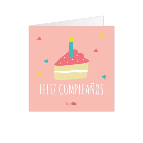 Tarjetas · Cumpleaños Pastel