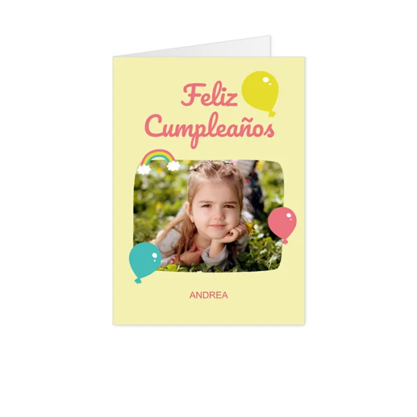 Tarjetas · Cumpleaños Amarillo