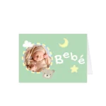 Tarjetas · Menta Oso Bebé